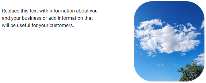 Изображение рядом с текстом на макете